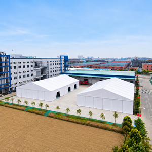 30x50m Industrial Warehouse Tent Large Clear Span Aluminum Frame PVC Tents