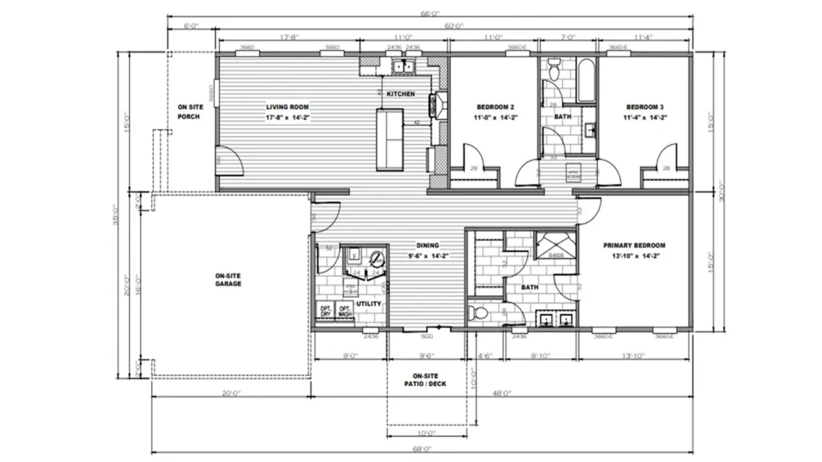 The Endra Floor Plan Blueprint and Layout Specification
