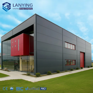 Pre-Engineered Steel Warehouse Building CE Approved Metal Storage Facility