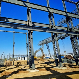 Prefab Steel Structure Building Modular Workshop Metal Frame Building