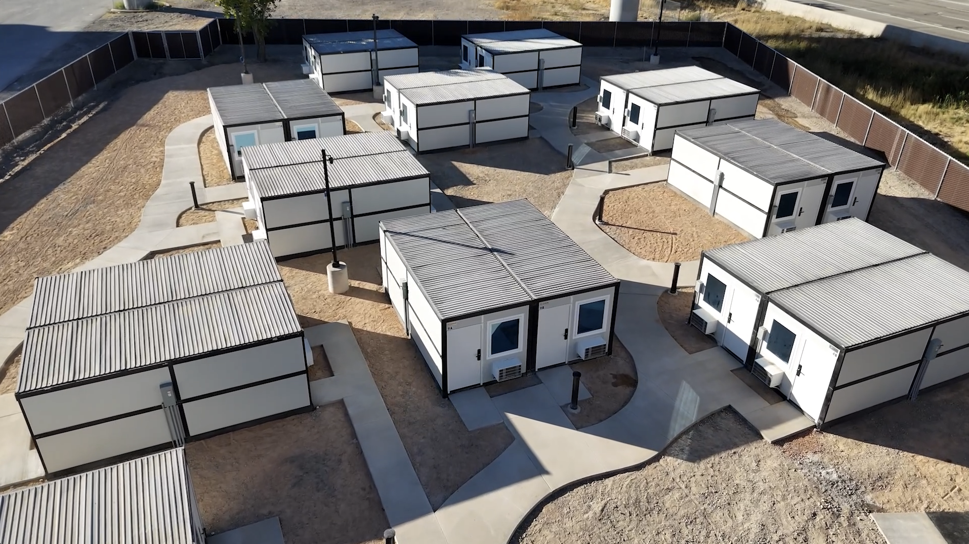 Foldum off-grid workforce housing factory