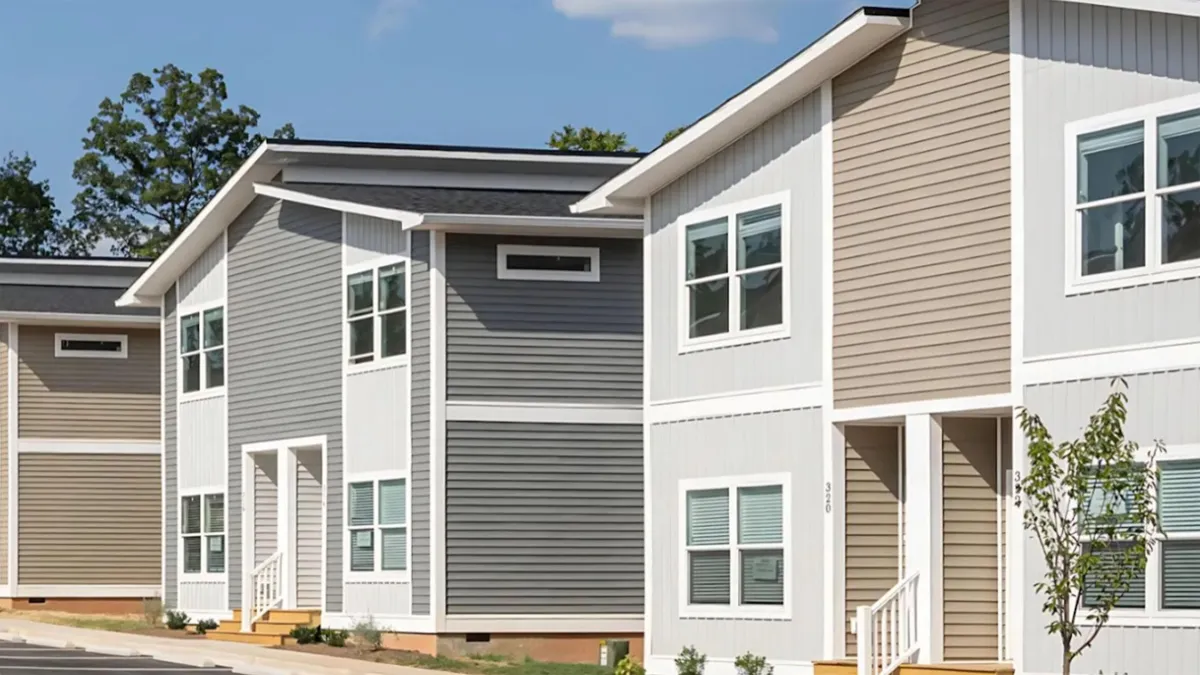 The Loftin Duplex Architectural Perspective 3