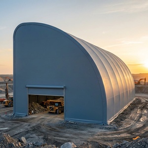 Modular Relocatable Anti-Dust Mining Warehouse Fabric Building
