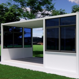 Integrated Container Office With Steel Decoration