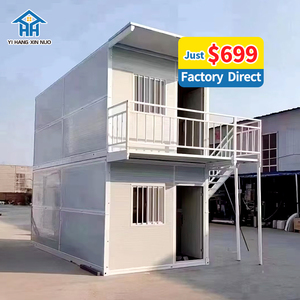 20ft Portable Folding Container House Quick Install for Temporary Accommodation