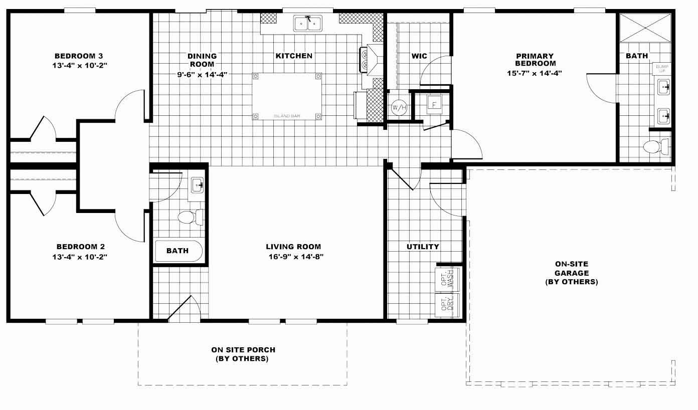 The Briza Architectural Floor Plan Blueprint