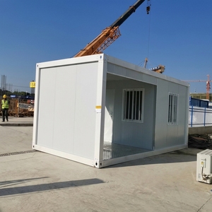 High Strength Flat Pack Container House Steel Frame Portable Workshop