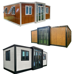 Expandable Contemporary Prefabricated Sandwich Panel House CE Certified